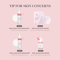 Sérum en spray medicube au DNA de saumon et au glutathion rose, hydratant, apaisant et raffermissant pour unifier le teint