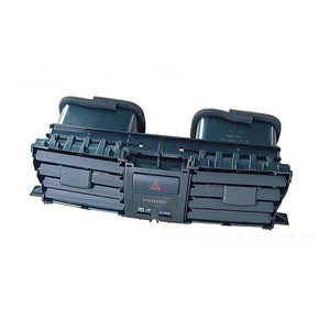 แผงช่องแอร์กลางรถยนต์โตโยต้า ยาริส ปี 2007-2013 พร้อมปุ่มไฟฉุกเฉินและสวิตช์ฉุกเฉิน สำหรับติดตั้งบนแผงหน้าปัด - Product Image 1