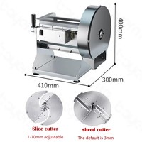 Coupe-Légumes Électrique Commercial Automatique pour Fruits et Légumes, Oignon, Pomme de Terre, Citron, Noix de Coco – Machine à Trancher Professionnelle
