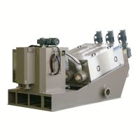 Presse à vis en acier inoxydable certifiée CE pour la déshydratation des boues, 380V, qualité industrielle