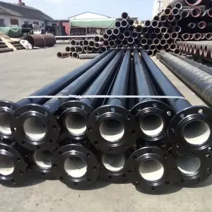 ISO2531 water iron pipe 800mm 2000mm large diameter pipe 200mm k9 ductile pipe iron for water transport