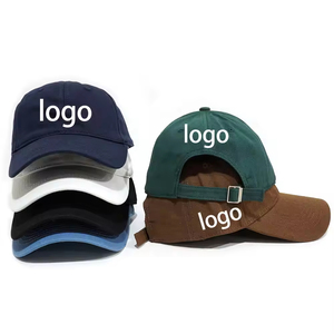 หมวกเบสบอลผ้าคอตตอน6แผงปักโลโก้สแน็ปแบ็กทรงสปอร์ตหมวกกอราส์แบบคลาสสิกสำหรับผู้ชาย - Product Image 2