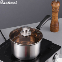 Usine Offres Spéciales vie sourire ustensiles de cuisine ustensile de cuisine ensemble de casseroles en acier inoxydable avec couvercle en verre