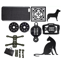 Plaque en plastique fibre de carbone OEM d'usine, cadre de drone, panneau mural en fibre de carbone, accessoires, panneau de porte, plaque de cadre, plaque de fond de cadre