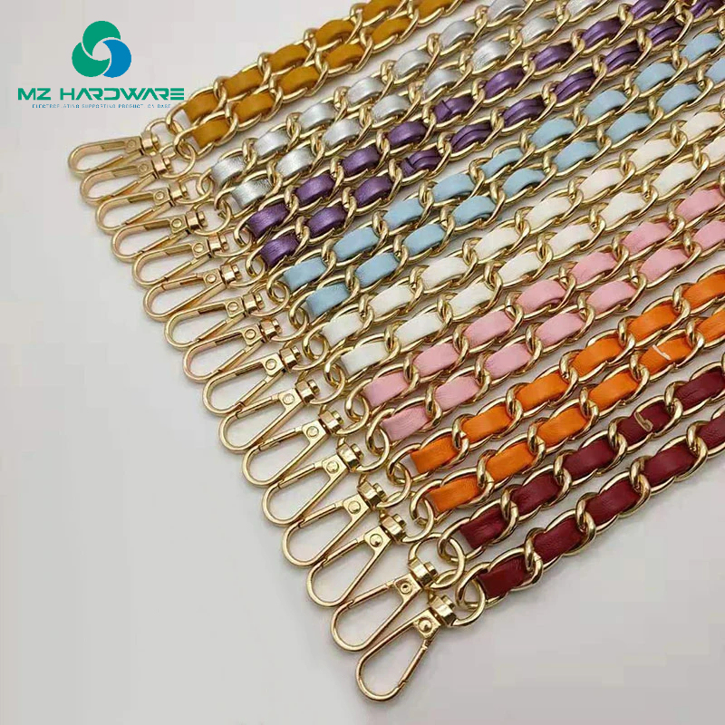 DIY Iron Flat Chain Strap Purse
