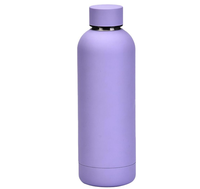 Bouteille d'eau isolée sous vide en acier inoxydable à double paroi de 500 ml