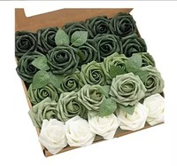 Têtes de fleurs artificielles en mousse, couleur personnalisée, pour centres de table de mariage, fêtes, baby shower, décorations de maison
