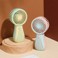 Vente flash, prix bas, nouveautés, ventilateur de table portable, rechargeable, mini ventilateur à main