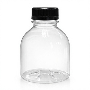 Professional Grade 400ml Food-Grade Transparent PET <b>Plastic</b> <b>Bottles</b> Factory Quality Leak-Proof Durable for Beverage Industry Use - Product Image 1