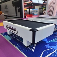 Table de billard et de billard à pièces de 9 pieds avec construction en bois massif et surface en ardoise