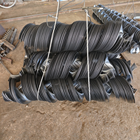 Vis hélicoïdale à lame spirale pour convoyeur à froid continu, idéale pour la réparation des installations agricoles et l'utilisation sur les moissonneuses-batteuses