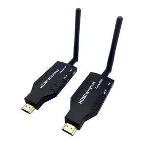 Kablosuz hdmi genişletici tak ve çalıştır 50M kablosuz HDMI verici ve alıcı 1080P HD 5G Wifi Laptop için TV