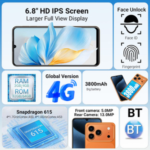 Smartphone Pro Max 6,8 pouces 4G LTE, processeur 650, 4 Go de RAM, 64 Go de ROM, batterie 3800 mAh, avec stylet, étui, casque Bluetooth, téléphones Android - Product Image 3