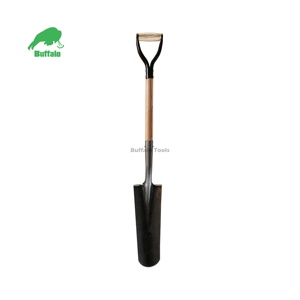 Bêche de transplantation de tireur pointu de drain de buffle d'usine AMS507Y bêche de pelle de jardin pour creuser avec poignée en Y - Product Image 1