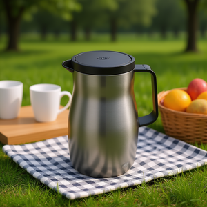 Alfi Studio Vacuum Jug Stainless Steel 1.5L Insulated <b>Hot</b> <b>Cold</b> Beverage Pitcher - Product Image 3