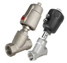 Stainless Steel 304 Double Action Pneumatic NPT Threaded Angle Seat Valve for Air Water Steam <strong>Control</strong> - Product Image 5