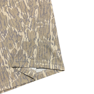 Camisas de pesca de manga corta Vintage de camuflaje lavado Material elástico cómodo transpirable ultrasuave resistente a la decoloración y retráctil - Product Image 3