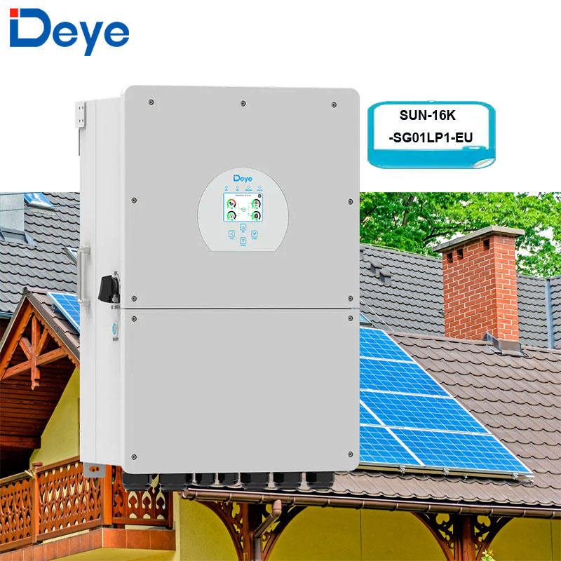 Deye 16kW Inverter Single Phase Hybrid Solar Inverter SUN-16K-SG01LP1 ...