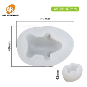 AK Cochon Forme BRICOLAGE Mousse Moules À Gâteaux de qualité Alimentaire Silicone Moules pour Boulangerie Pâtisserie Outils Savon Moule MC-162 - Product Image 3