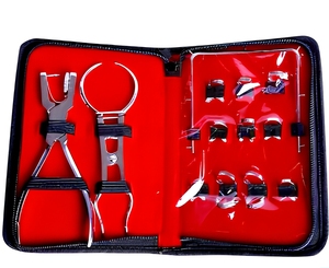 Kit de Digue Dentaire Professionnel Réutilisable de Haute Qualité, 12 Pièces en Acier Inoxydable, Ensemble Complet pour les Procédures d'Isolation Dentaire - Product Image 1