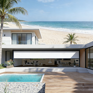 <span class=keywords><strong>ม่าน</strong></span>กันแดดกันลมแบบม้วนอัตโนมัติ พร้อมรางซิป ป้องกันฝุ่นละออง สำหรับ<span class=keywords><strong>โรงรถ</strong></span>/ประตูระเบียง - Product Image 3