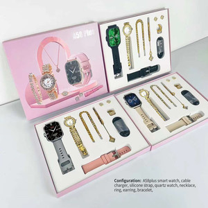Nuovo A58 PLUS Smartwatch braccialetto di diamanti collana anello orecchino-IPS <span class=keywords><strong>Display</strong></span> IP67 elastico-funzione di pagamento - Product Image 2
