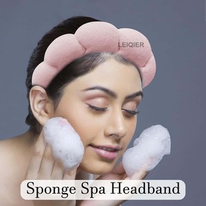 Fascia <span class=keywords><strong>per</strong></span> <span class=keywords><strong>Capelli</strong></span> Personalizzata con Logo <span class=keywords><strong>per</strong></span> Skincare, Fascia <span class=keywords><strong>per</strong></span> Trucco, Fascia <span class=keywords><strong>per</strong></span> Lavare il Viso, <span class=keywords><strong>Spugna</strong></span> <span class=keywords><strong>per</strong></span> Bagno, Fascia in Morbido Tessuto <span class=keywords><strong>Spugna</strong></span> <span class=keywords><strong>per</strong></span> Skincare - Product Image 4