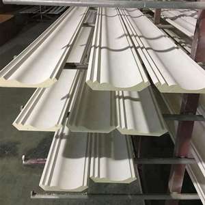 Moulure de cadre de plafond/mur OEM extérieur en <span class=keywords><strong>polyuréthane</strong></span> <span class=keywords><strong>Corniche</strong></span> décorative architecturale simple PU - Product Image 3