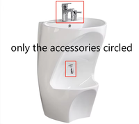 Robinet de lavabo musulman à trois voies pour lavage des pieds, style moyen-oriental, pour bain et douche