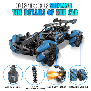 <span class=keywords><strong>Voiture</strong></span> de course <span class=keywords><strong>télécommandée</strong></span> Wi-Fi SOYANG à l'échelle 1:16, 4 roues motrices, pour enfants, jouet de piste intérieure/extérieure - Product Image 2