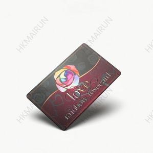 Carte de visite NFC en métal noir et or personnalisée en gros avec code QR et logo gravé au laser - Product Image 2