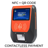 Lecteur de contrôle d'accès pour billets de parc d'attractions avec prise en charge NFC et QR, lecteur de contrôle de portail avec relais