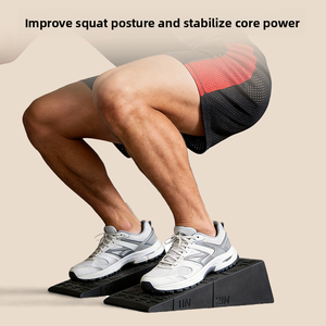 Slant Board antideslizante Squat Wedge Blocks mejora el rendimiento <span class=keywords><strong>de</strong></span> fuerza Camilla <span class=keywords><strong>de</strong></span> pantorrilla para terapia física Camilla <span class=keywords><strong>de</strong></span> pies - Product Image 5