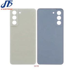 Tapa Trasera de la Batería, <span class=keywords><strong>Carcasa</strong></span> Trasera de Vidrio <span class=keywords><strong>para</strong></span> <span class=keywords><strong>Samsung</strong></span> Galaxy <span class=keywords><strong>S21</strong></span> <span class=keywords><strong>FE</strong></span>, Panel Trasero con Lente de Cámara - Product Image 4
