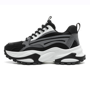 Zapatillas Deportivas de Plataforma de Alta Calidad con Estilo Retro y Rayas Onduladas - Product Image 3