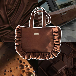<span class=keywords><strong>Borsa</strong></span> Pieghevole in Camoscio di Alta Qualità, Colore Sfumato Personalizzato, <span class=keywords><strong>Borsa</strong></span> Morbida da Donna alla Moda, Look Vintage con Fibbia Dorata, <span class=keywords><strong>Borsa</strong></span> Tote Personalizzata - Product Image 6