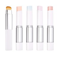 Stick Correcteur et Illuminateur Double Embout Marque Blanche avec Pinceau Doux, 4 Teintes, Waterproof, Couvrance Totale, Maquillage de Contour du Visage