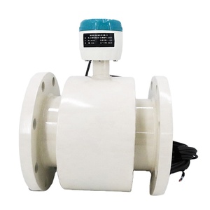 316 Roestvrij Staal LCD IP68 Digitale Afstandsbediening Display Zeewater Flowmeter Melk Elektromagnetische Flowmeter DN150 Remote Type - Product Image 3