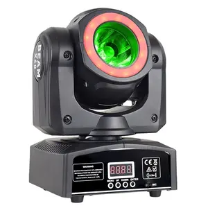 Profession elle Disco Party DJ Bühnen lichter Mini 60W RGBW LED-Strahl projektor DMX Moving Head Spot Light