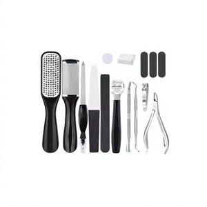 Wholesale Professional Lightweight Reusable Stainless Steel Pedicure Kits with 5 in 1 Nail Clipper and Classic Design - Product Image 1