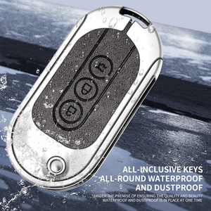 Funda Protectora Plegable de Aleación de Zinc y Cuero para Llave de Coche <span class=keywords><strong>Wu</strong></span> Ling Hong Guang MINI Gameboy, Accesorios para Llavero sin Llave - Product Image 4