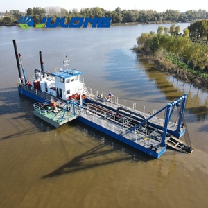 Machine de dragage de sable pour réservoirs, dragage de lagunes, élimination de la boue, drague à aspiration - Product Image 1