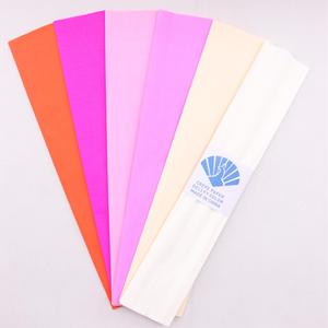 Customizable Eco-Friendly Colorful Craft Crepe Paper DIY Bouquet Wrapping Flowers with Custom Logo for Festival Gifts