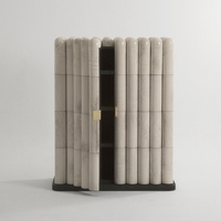 Armoire console de luxe moderne Vente directe d'usine Nouveau buffet Casier en bois extensible pour la salle à manger Entrée Art Design pour la vie