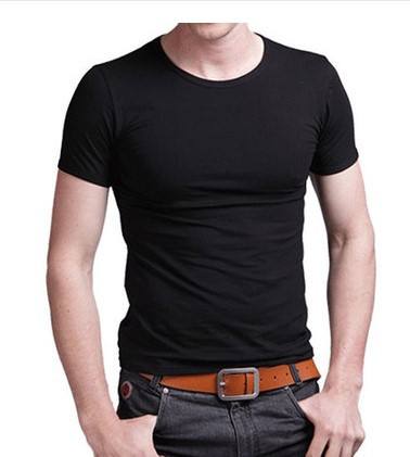 Black round neck [short sleeve]]