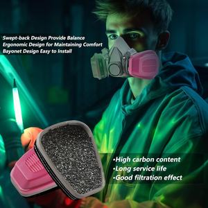 Cglx ตัวกรองอนุภาคสำหรับเปลี่ยนคู่1คู่เครื่องช่วยหายใจตลับ60921สำหรับครึ่งใบหน้า6000ชุด <span class=keywords><strong>FF</strong></span>-400 7000 - Product Image 3