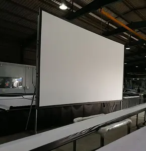 XJK-Portable Fast Fold Projector Screen, экран для наружного проектора, передний и задний, 16:9, 4:3, 150, 180, 200, 220, 250, 300 дюймов