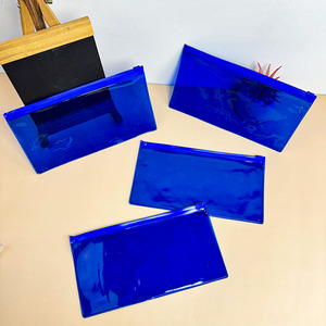 Transparent PVC fichier sac PVC pochette à fermeture éclair en plastique fichier organisateur fourre-tout étanche portefeuille école bureau titulaire <span class=keywords><strong>Document</strong></span> sac - Product Image 1