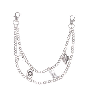 โซ่โลหะสไตล์คาวบอยตะวันตกพร้อมจี้ห้อยสำหรับกระเป๋าถือและกระเป๋าเงิน  จี้โลหะผสม  เครื่องประดับแฟชั่น  คอลเลคชั่นฤดูใบไม้ร่วง 2024 - Product Image 5