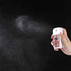 Flacon de 50 ml vide pour désinfectant pour les mains, recharge portable, vaporisateur format carte de crédit, emballage de poche avec étui - Product Image 3